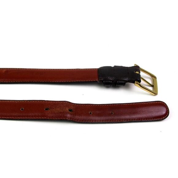 Coach 5700 DARK BROWN GENUINE LEATHER 7/8"Wd CASUAL DRESS MEN'S BELT 36/90 (80T - Picture 13 of 13